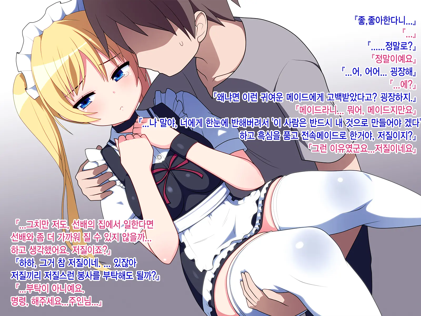 Kinpatsu Twintail Maid